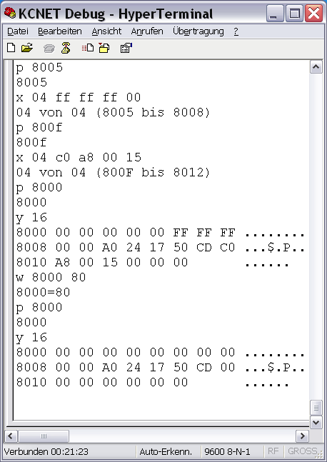 DEBUG 6 DEBUG 6